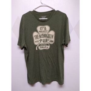 Old Navy McLoughlin Pub green short sleeve t-shirt